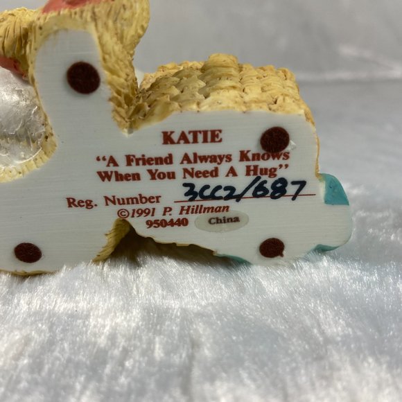 Cherished Teddies Katie - A Friend Always Knows When You Need A Hug #950440 - Picture 9 of 9